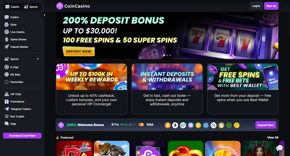 Coin Casino Screenshot
