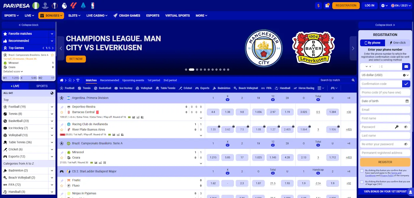 Paripesa 1 Screenshot